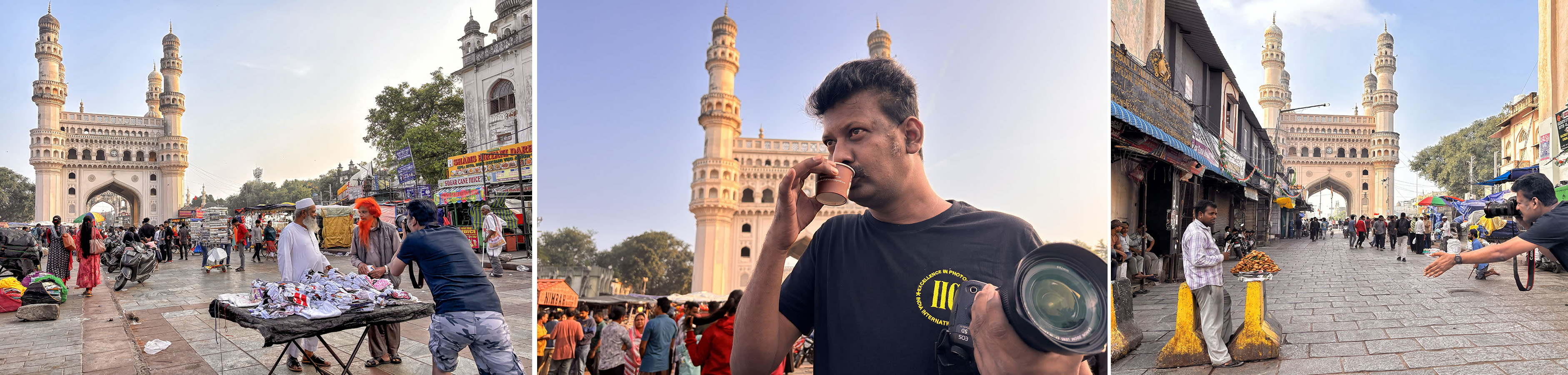 Udayan Sankar Pal at Charminar-12Oct2025
